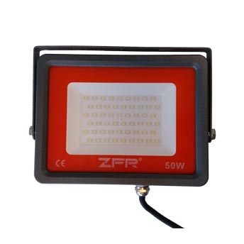 پروژکتور 50 وات ZFR مدل LED-SMD مهتابی فروشگاه آنلاین پایش خانه لامپینو