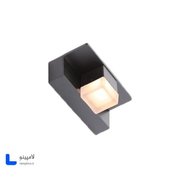 چراغ-بالا-آینه-دکوراتیو-روشا-لایتینگ-مشکی-مدل-A22-1-لامپینو