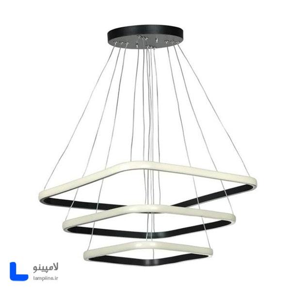 چراغ آویز مدرن مربع 30-40-50 شاین لایت